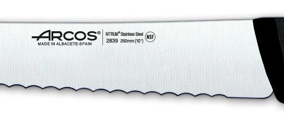 Confectioner's knife wide graduated 25 cm s